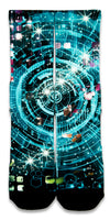 Warp Speed CES Custom Socks - CustomizeEliteSocks.com - 1