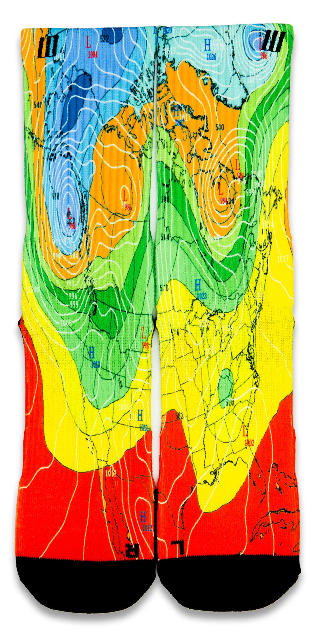 Weatherman CES Custom Socks - CustomizeEliteSocks.com - 1