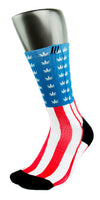Weed Country CES Custom Socks - CustomizeEliteSocks.com - 3